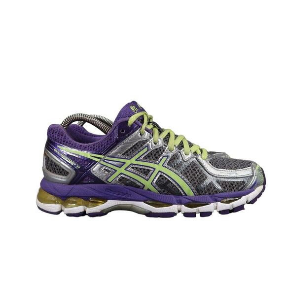 Asics Shoes Womens 6.5 Athletic Trainer Gel Kayano 21 Running Sport Active Mesh - Picture 2 of 15